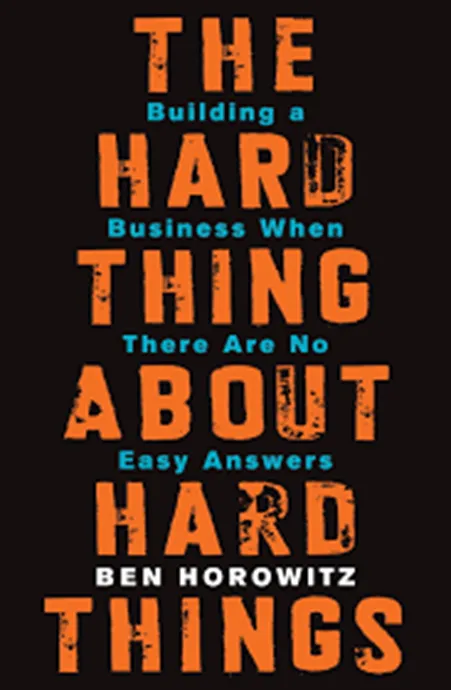 Entrepreneur's Bookshelf: Top 25 startup books for entrepreneurs to read in 2023 29 "The Hard Thing About Hard Things" by Ben Horowitz
