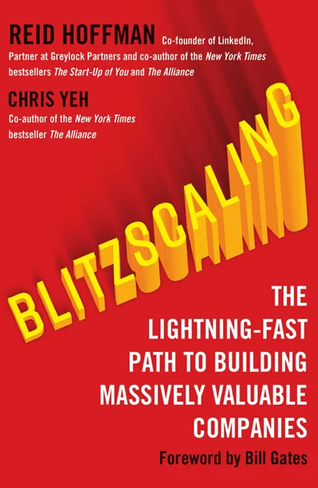 Entrepreneur's Bookshelf: Top 25 startup books for entrepreneurs to read in 2023 21 "Blitzscaling: The Lightning-Fast Path to Building Massively Valuable Companies" by Reid Hoffman and Chris Yeh